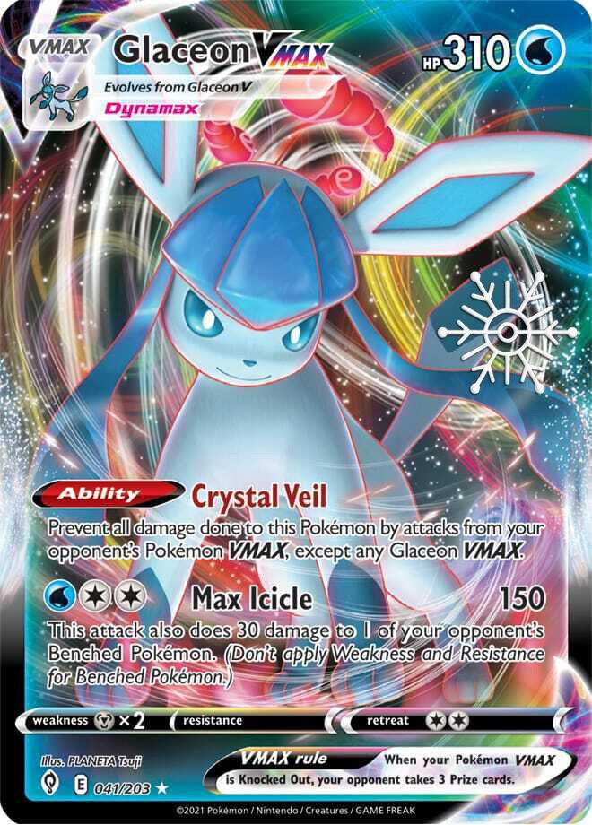 Glaceon VMAX - 041/203 (Holiday Calendar) | Miscellaneous Cards & Products #041/203