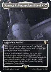 Rammas Echor, Ancient Shield (Borderless) | Commander: The Lord of the Rings: Tales of Middle-earth #505