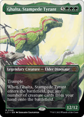 Ghalta, Stampede Tyrant (Borderless) | The Lost Caverns of Ixalan #326