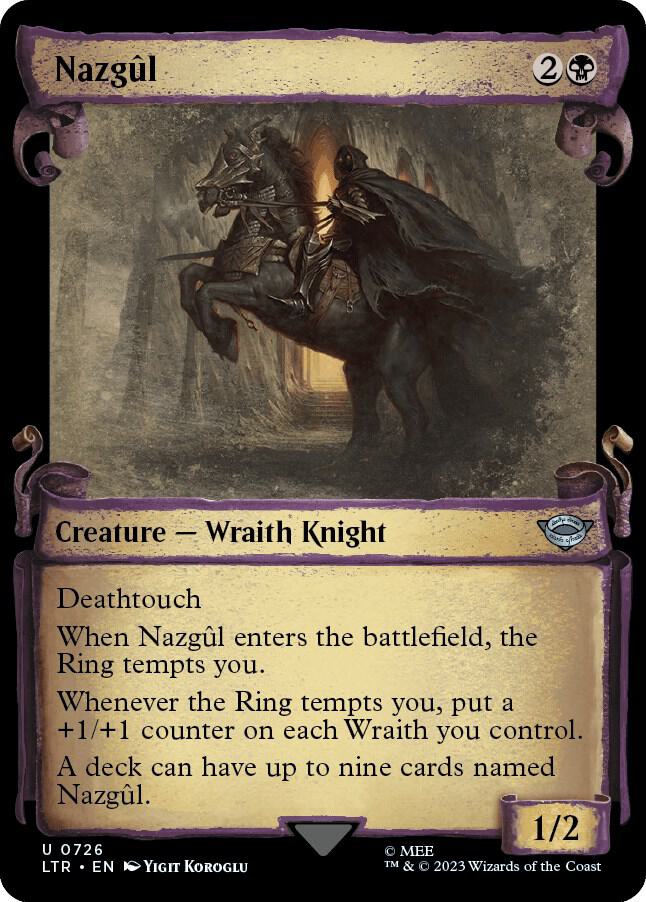 Nazgul (0726) (Showcase Scrolls) | Universes Beyond: The Lord of the Rings: Tales of Middle-earth #726
