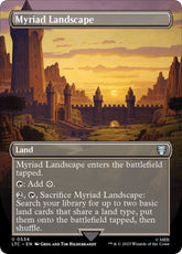 Myriad Landscape (Borderless) | Commander: The Lord of the Rings: Tales of Middle-earth #534