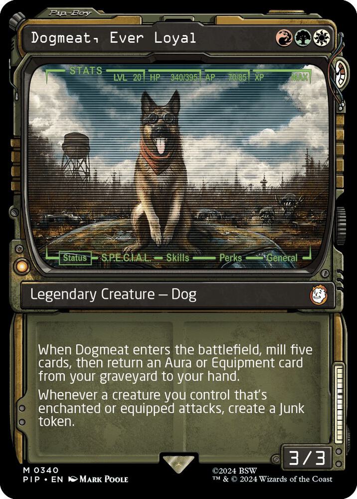 Dogmeat, Ever Loyal (Showcase) | Universes Beyond: Fallout #340
