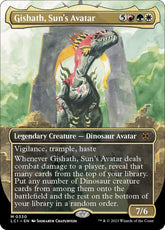 Gishath, Sun's Avatar (Borderless) | The Lost Caverns of Ixalan #330