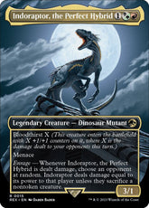 Indoraptor, the Perfect Hybrid (Borderless) | Universes Beyond: Jurassic World Collection #15