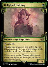 Delighted Halfling (Showcase Scrolls) | Universes Beyond: The Lord of the Rings: Tales of Middle-earth #609