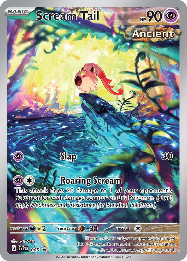 Scream Tail - 065 | SV: Scarlet & Violet Promo Cards #065