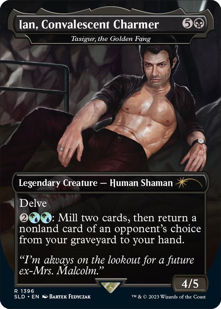 Ian, Convalescent Charmer - Tasigur, the Golden Fang | Secret Lair Drop Series #1396