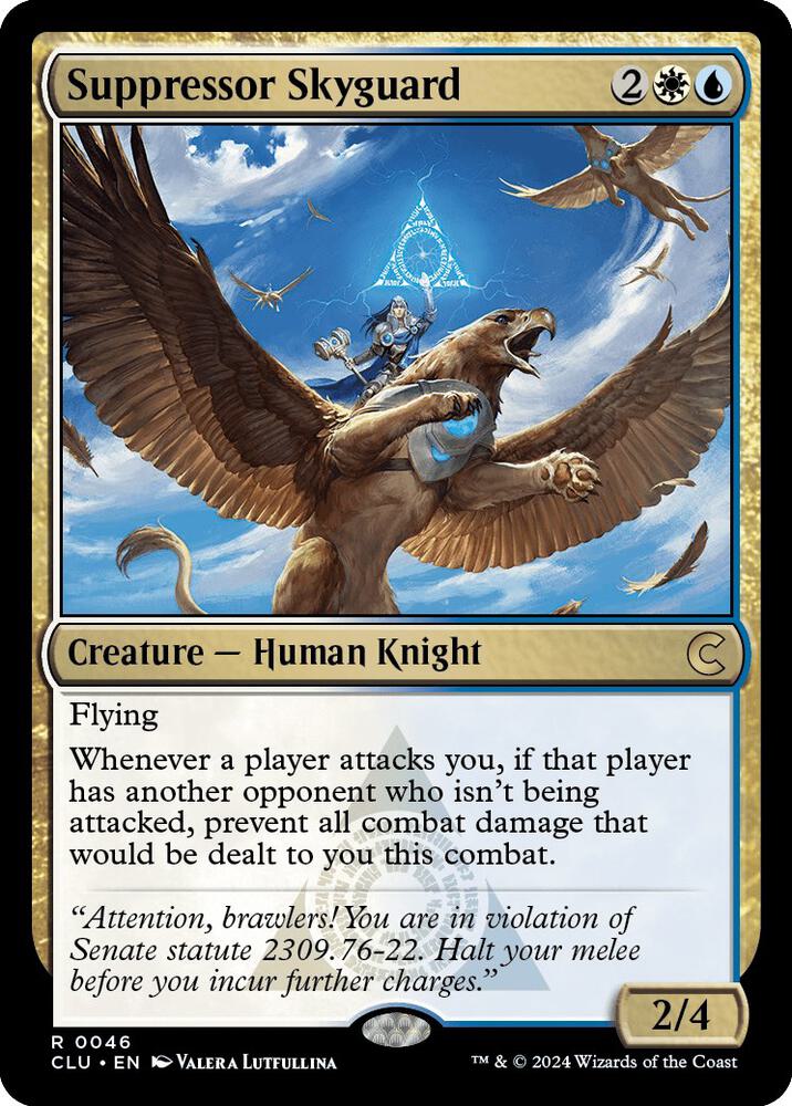 Suppressor Skyguard | Ravnica: Clue Edition #46