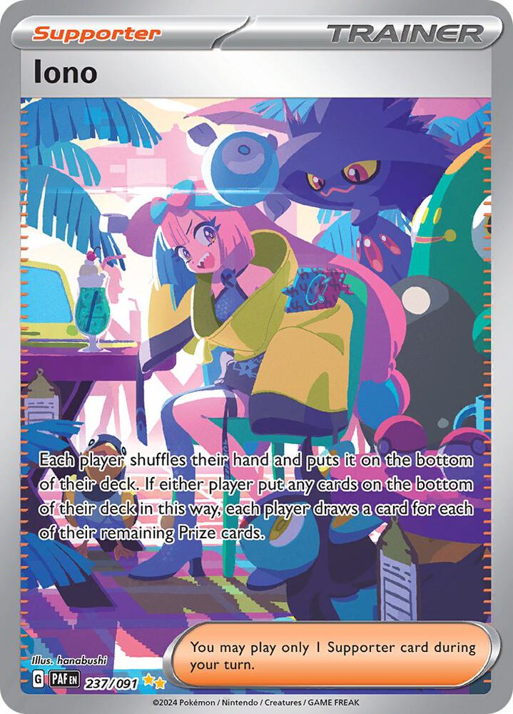 Iono - 237/091 | SV: Paldean Fates #237/091