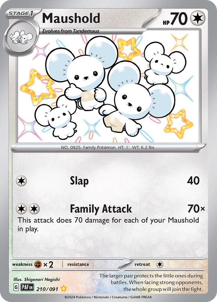 Maushold - 210/091 | SV: Paldean Fates #210/091