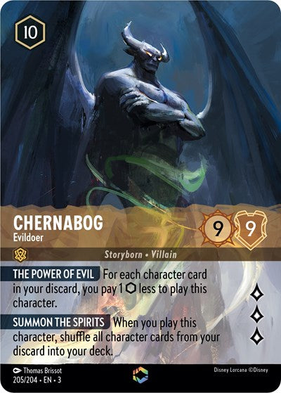 Chernabog - Evildoer (Enchanted) (Enchanted) | Into the Inklands #205/204