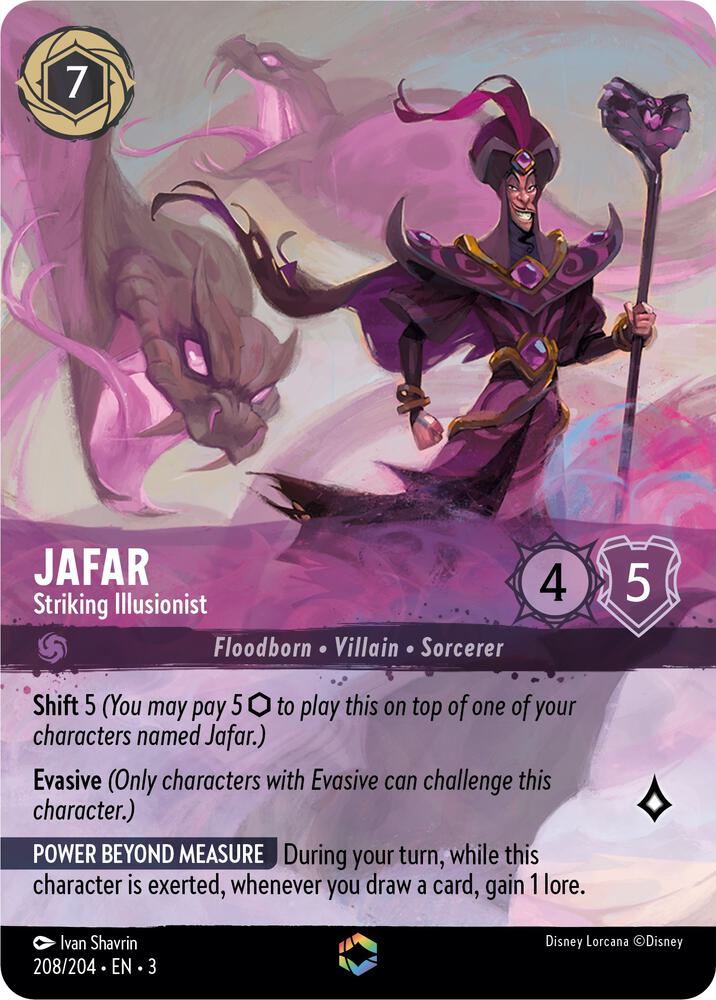 Jafar - Striking Illusionist (Enchanted) | Into the Inklands #208/204
