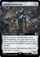 Solemn Simulacrum (Extended Art) (Surge Foil) | Universes Beyond: Fallout #1014