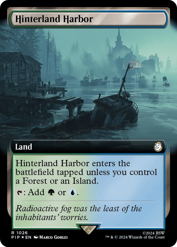 Hinterland Harbor (Extended Art) (Surge Foil) | Universes Beyond: Fallout #1026