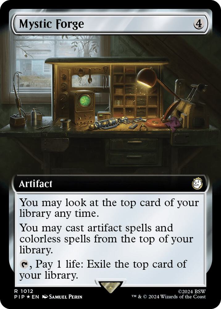 Mystic Forge (Extended Art) (Surge Foil) | Universes Beyond: Fallout #1012