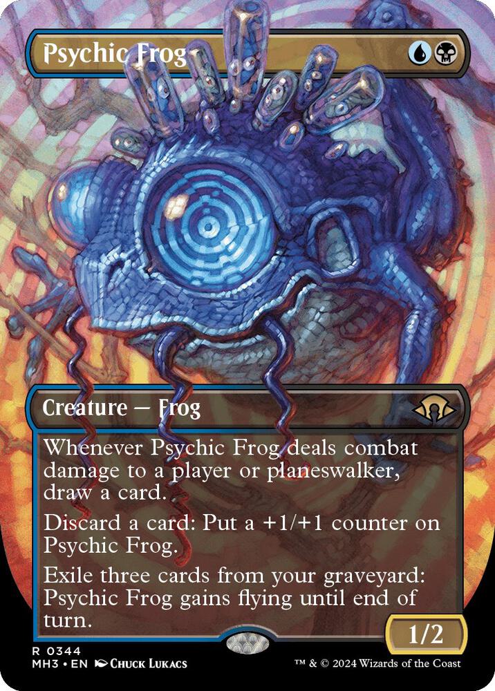 Psychic Frog (Borderless) | Modern Horizons 3 #344