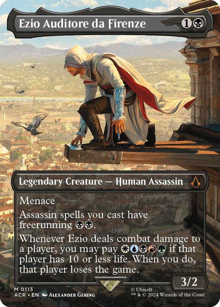 Ezio Auditore da Firenze (Borderless) | Universes Beyond: Assassin's Creed #113