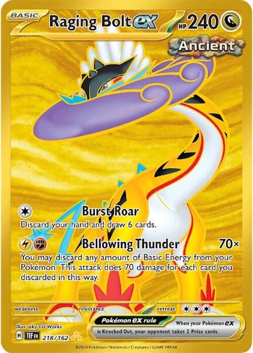 Raging Bolt ex - 218/162 | SV05: Temporal Forces #218/162