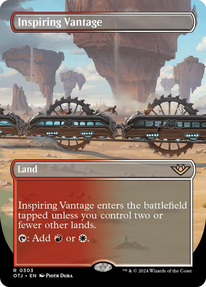 Inspiring Vantage (Borderless) | Outlaws of Thunder Junction #303
