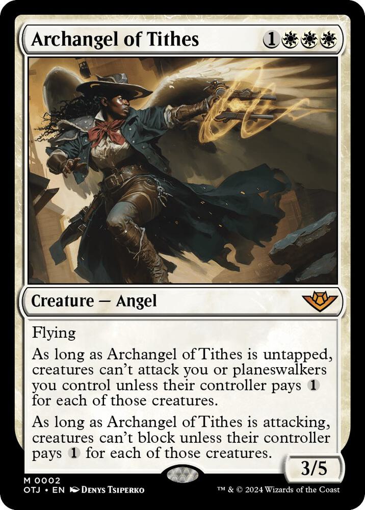 Archangel of Tithes | Outlaws of Thunder Junction #2