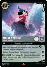 Mickey Mouse - Playful Sorcerer (225/204) | Illumineer's Quest: Deep Trouble #225/204