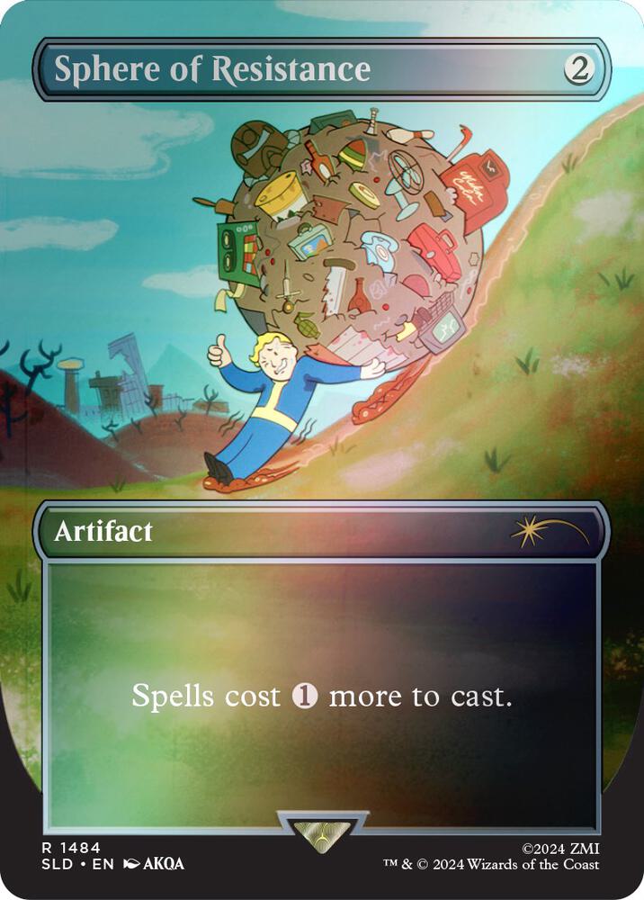 Sphere of Resistance (Rainbow Foil) | Secret Lair Drop Series #1484
