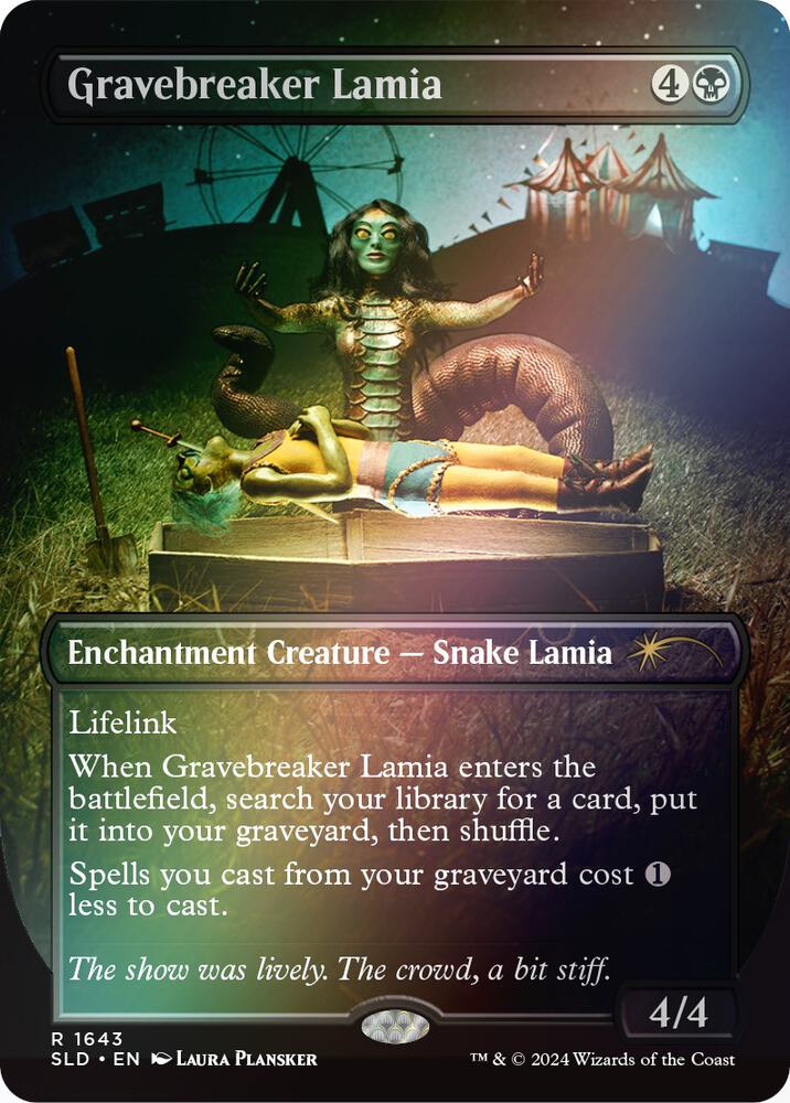 Gravebreaker Lamia (Rainbow Foil) | Secret Lair Drop Series #1643