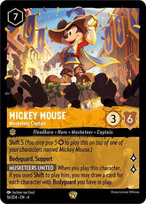 Mickey Mouse - Musketeer Captain | Ursula's Return #16/204