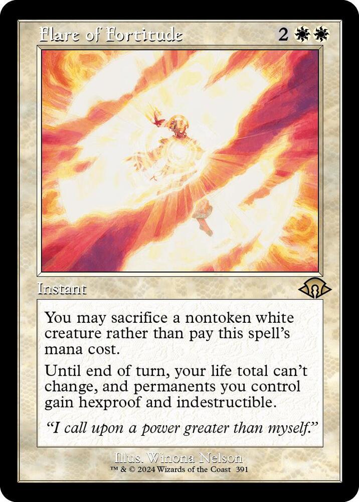 Flare of Fortitude (Retro Frame) | Modern Horizons 3 #391