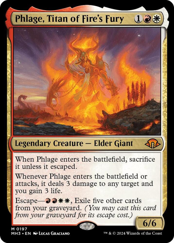 Phlage, Titan of Fire's Fury | Modern Horizons 3 #197