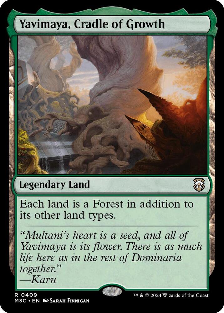Yavimaya, Cradle of Growth | Commander: Modern Horizons 3 #409