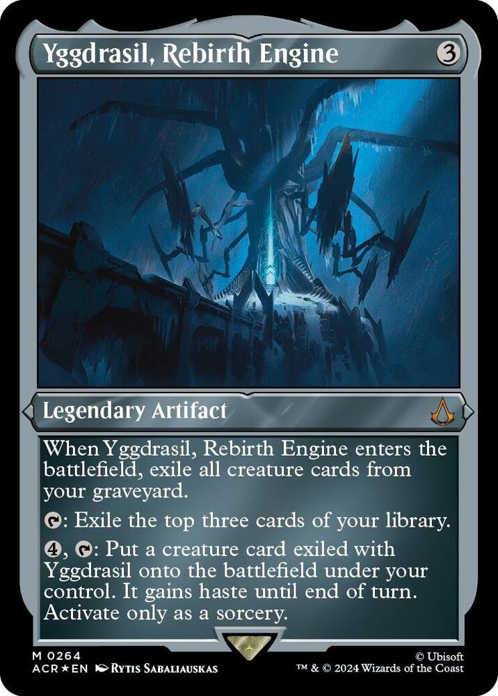 Yggdrasil, Rebirth Engine (Foil Etched) | Universes Beyond: Assassin's Creed #264