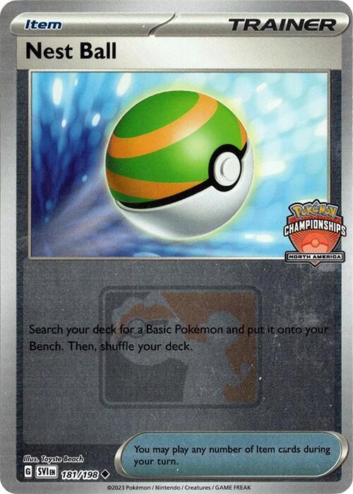 Nest Ball - 181/198 (North America Championships) | League & Championship Cards #181/198