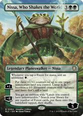 Nissa, Who Shakes the World (Borderless) | Commander: Bloomburrow #84