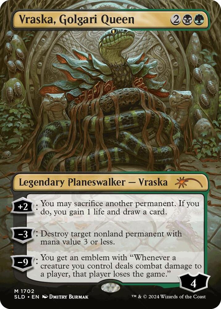 Vraska, Golgari Queen (1702) | Secret Lair Drop Series #1702