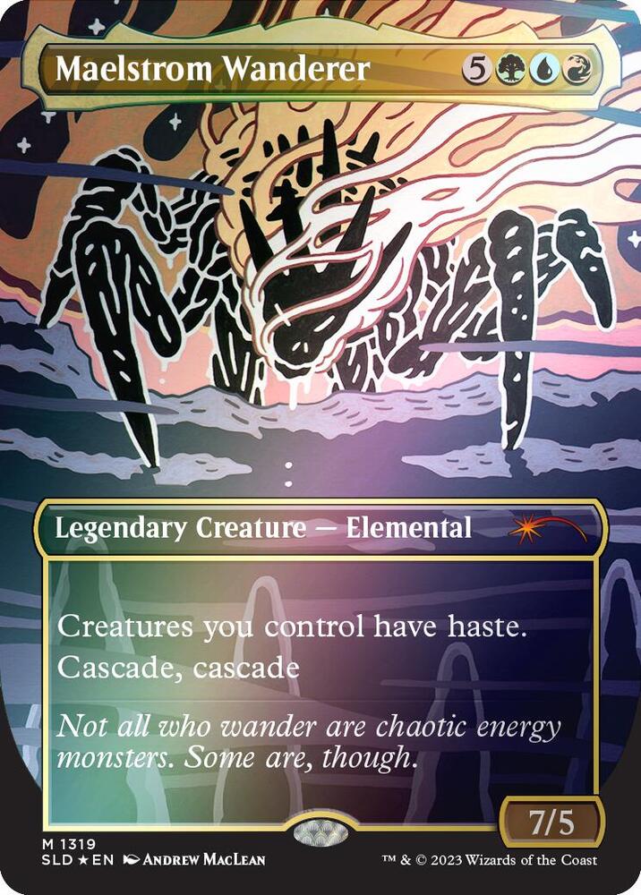 Maelstrom Wanderer (Rainbow Foil) | Secret Lair Drop Series #1319