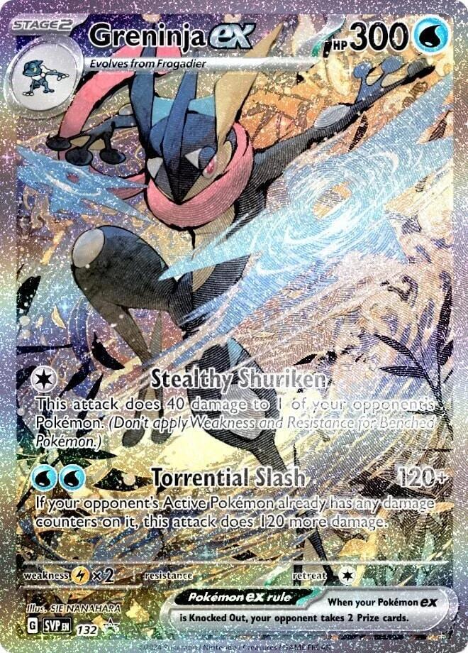 Greninja ex - 132 | SV: Scarlet & Violet Promo Cards #132