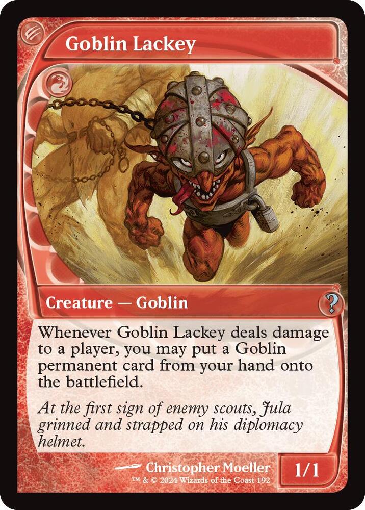 Goblin Lackey (Future Sight) | Mystery Booster 2 #192