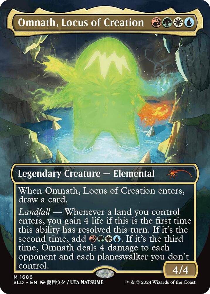 Omnath, Locus of Creation (Rainbow Foil) | Secret Lair Drop Series #1686