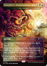 Beholder's Disintegration Ray - Fire Covenant (Rainbow Foil) | Secret Lair Drop Series #1796