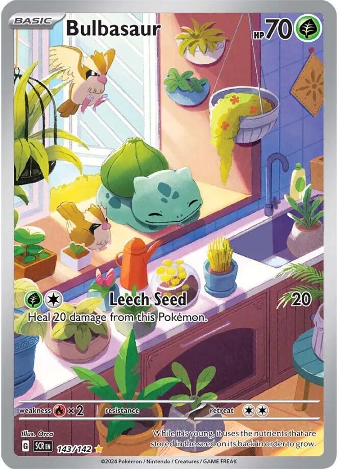 Bulbasaur | SV07: Stellar Crown #143/142