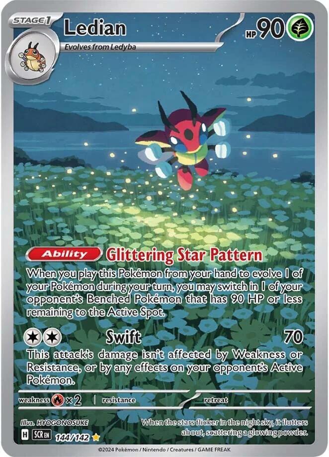 Ledian - 144/142 | SV07: Stellar Crown #144/142