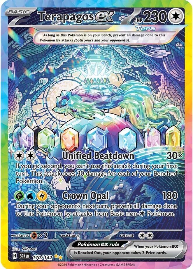 Terapagos ex - 170/142 | SV07: Stellar Crown #170/142
