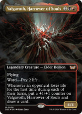 Valgavoth, Harrower of Souls (Borderless) | Commander: Duskmourn: House of Horror #6