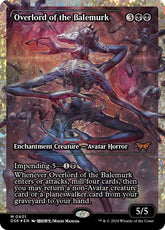 Overlord of the Balemurk (Showcase) (Fracture Foil) | Duskmourn: House of Horror #401