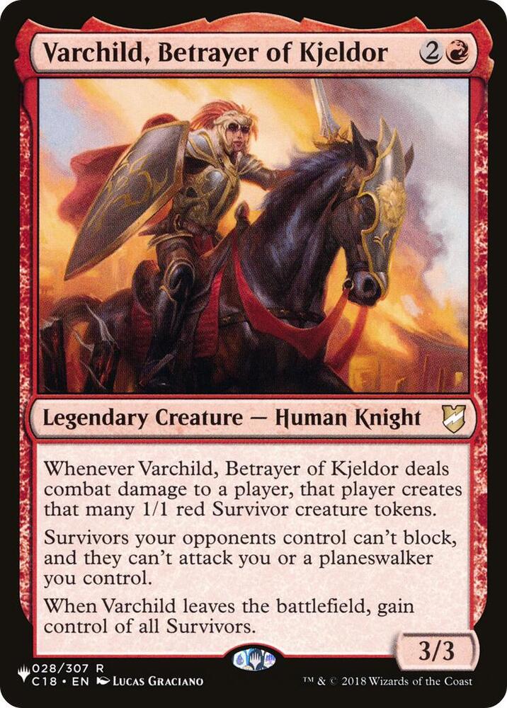 Varchild, Betrayer of Kjeldor | The List Reprints #028/307
