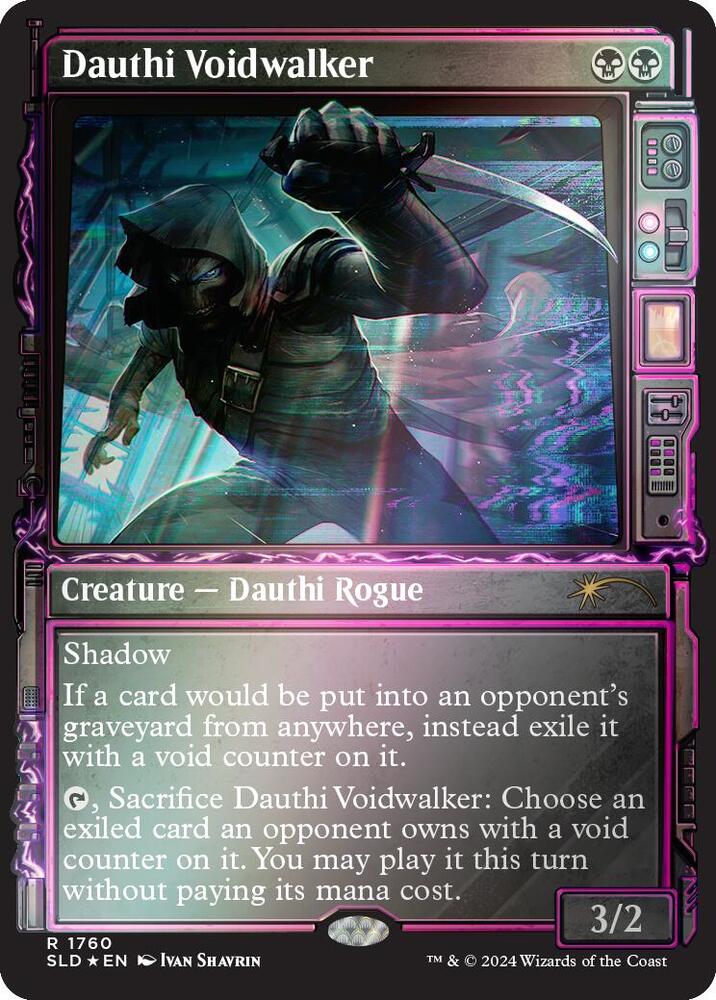 Dauthi Voidwalker (Rainbow Foil) | Secret Lair Drop Series #1760