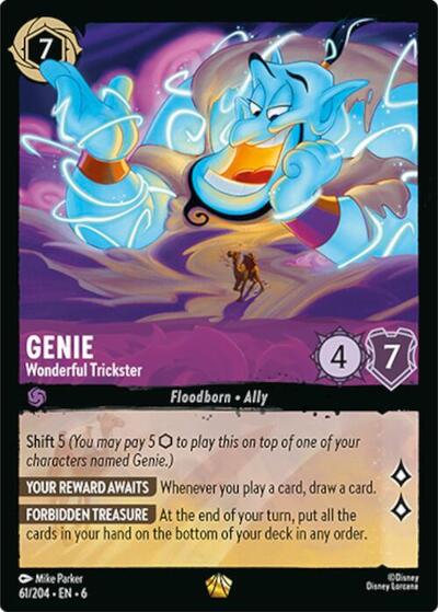Genie - Wonderful Trickster | Azurite Sea #61/204