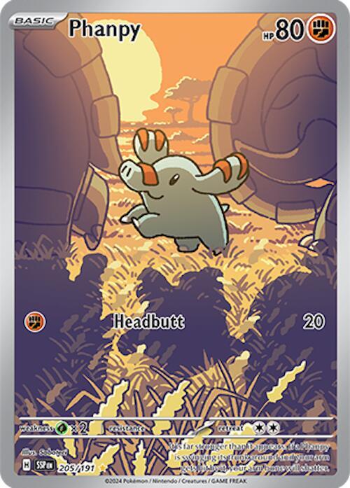 Phanpy - 205/191 | SV08: Surging Sparks #205/191