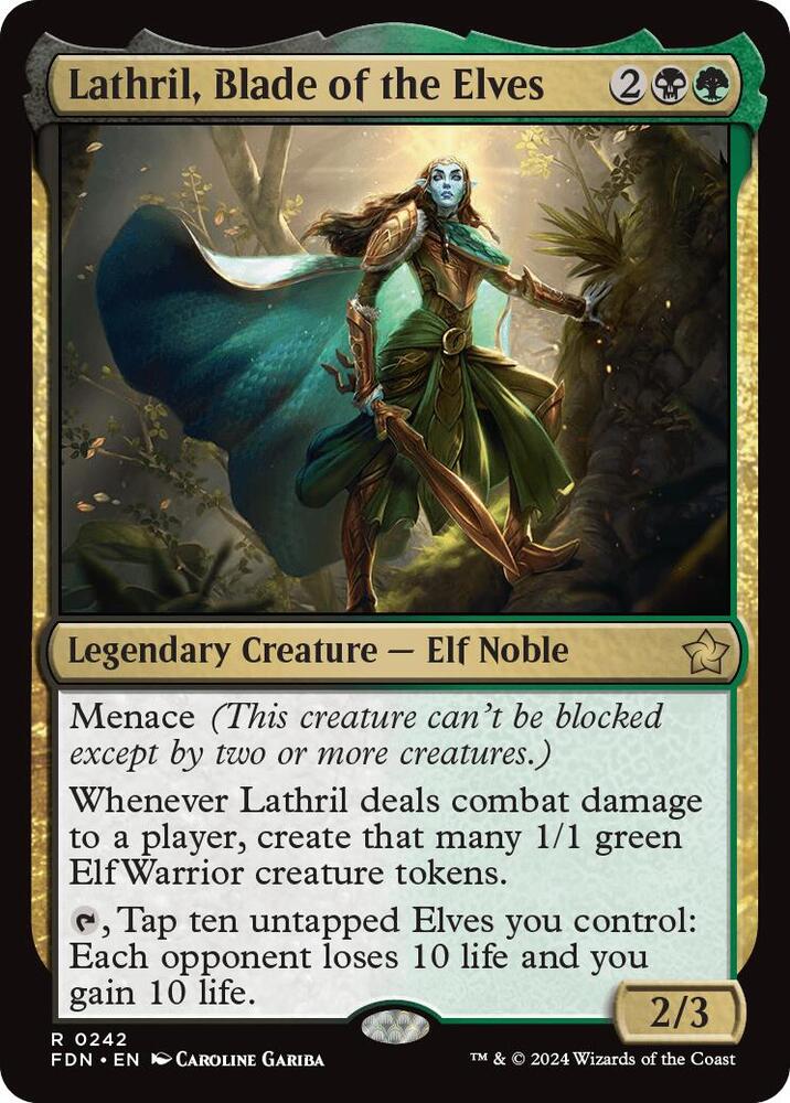 Lathril, Blade of the Elves | Foundations #242